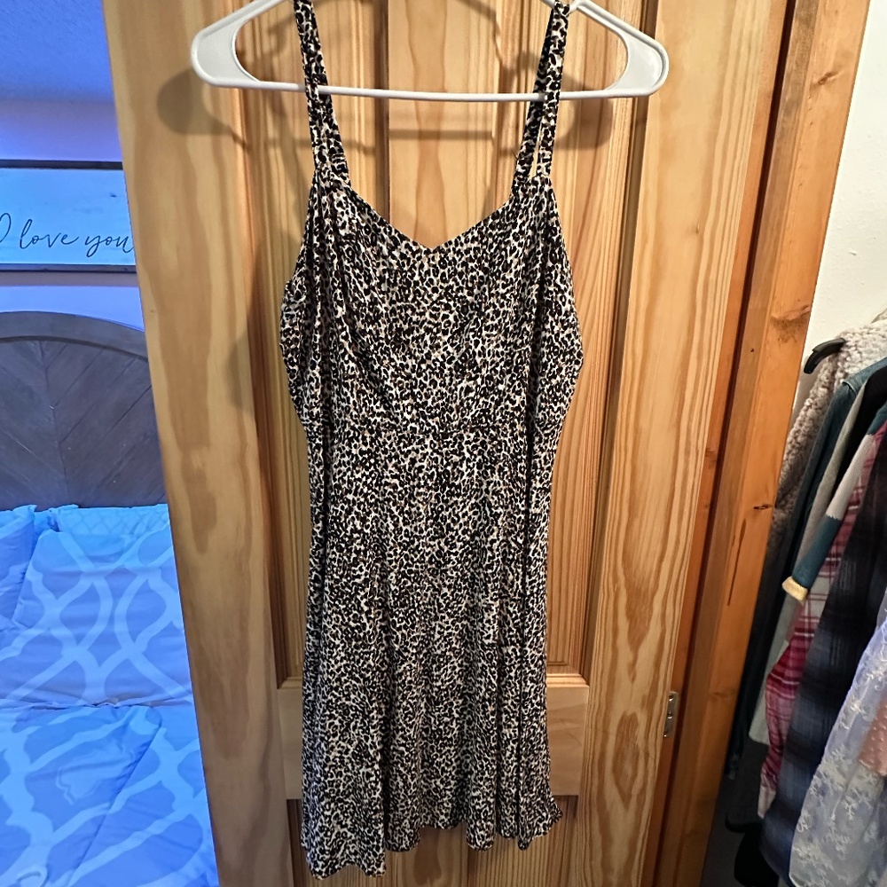 Old Navy Cami Dress, Size: S, Color: cheetah